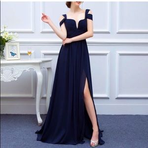Bariano Australia Navy Blue Gown S